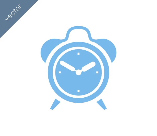 Icono del reloj despertador — Vector de stock