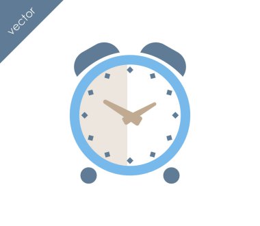 Alarm simgesi. Saat simgesi. 