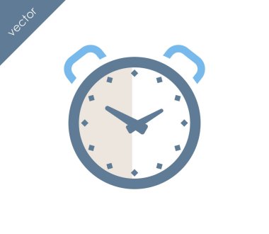 Alarm simgesi. Saat simgesi. 