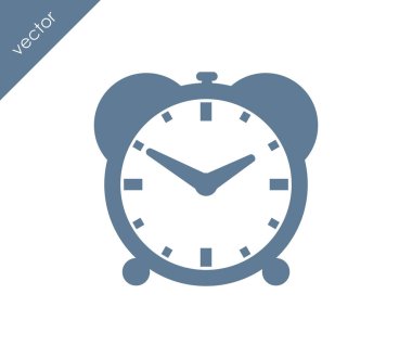 Alarm saati simgesi.