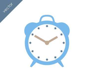 Alarm simgesi. Saat simgesi. 