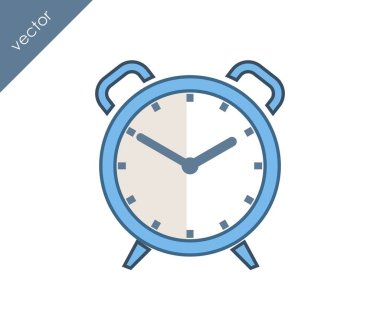 Alarm simgesi. Saat simgesi