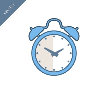 Alarm simgesi. Saat simgesi. 