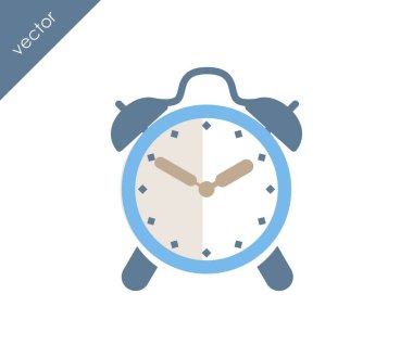 Alarm simgesi. Saat simgesi. 