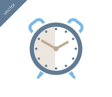 Alarm simgesi. Saat simgesi. 