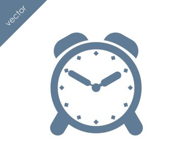 Alarm simgesi. Saat simgesi. 