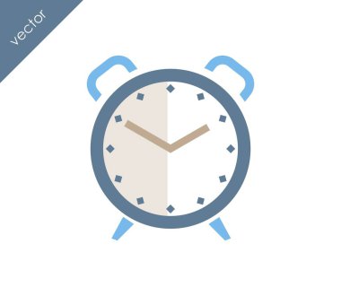 Alarm simgesi. Saat simgesi. 