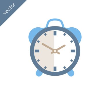 Alarm simgesi. Saat simgesi. 