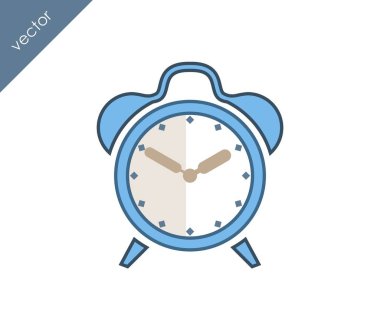 Alarm simgesi. Saat simgesi. 