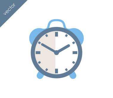 Alarm simgesi. Saat simgesi. 