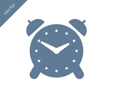 Alarm simgesi. Saat simgesi. 