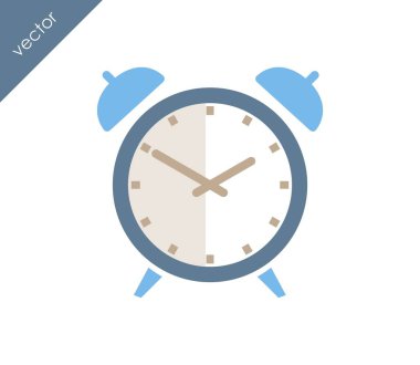 Alarm saati simgesi. 