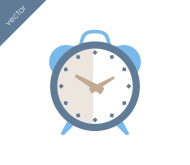 Alarm simgesi. Saat simgesi. 