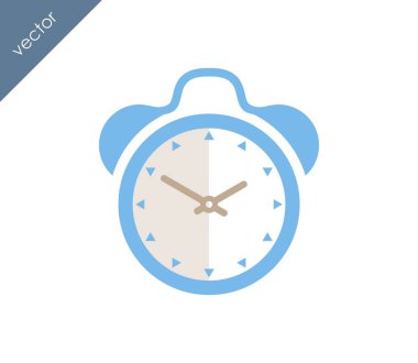 Alarm saati simgesi. 