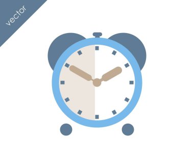 Alarm saati simgesi. 