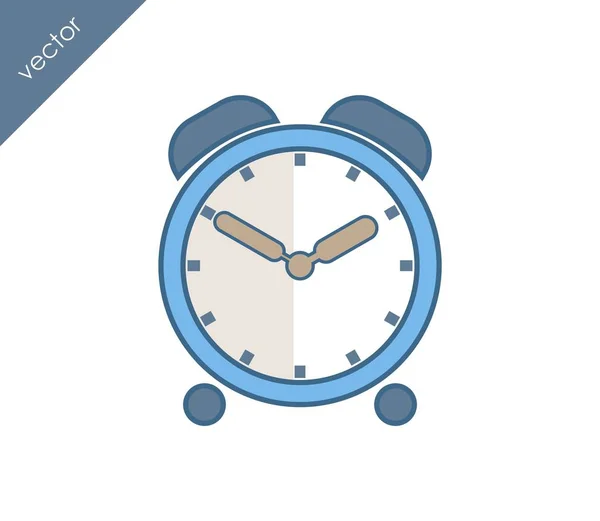 Icono del reloj despertador. — Vector de stock