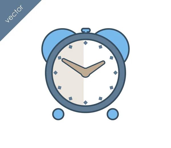 Alarm icon. Clock icon. — Stock Vector