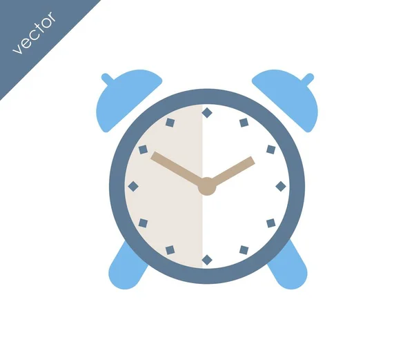 Alarmsymbol. Uhr-Symbol. — Stockvektor