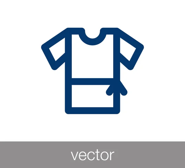 Medische gewaad pictogram — Stockvector