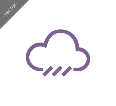 Fırtına bulutu simgesi