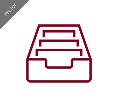 Arşiv kutusu simgesi