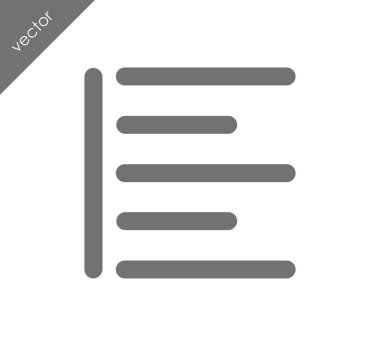 Yazı tipi simgesi Hizala