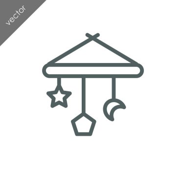 Bebek oyuncak simge asılı