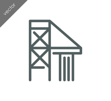 inşaat vinç simgesi