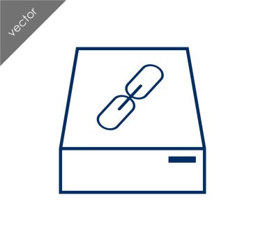 dış sabit sürücü simgesi