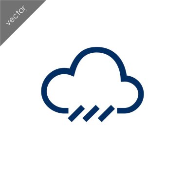 Fırtına bulutu simgesi