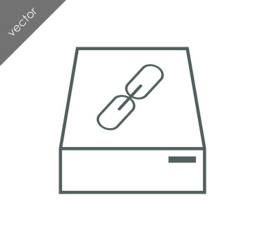 dış sabit sürücü simgesi