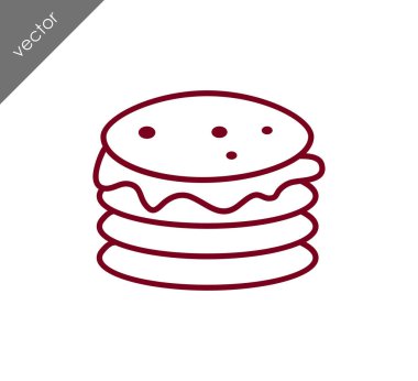 Duble burger simgesi