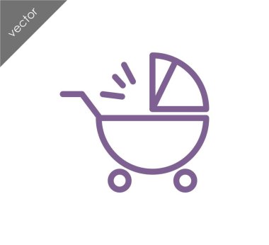 bebek arabası simgesi