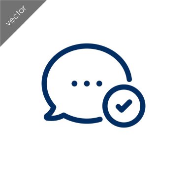 Teyit edilen sohbet simgesi