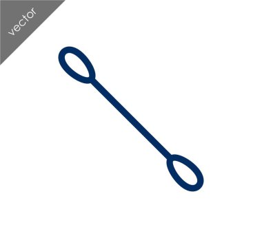 Pamuklu çubukla simgesi