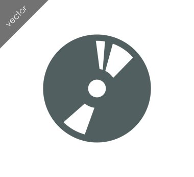CD disk simgesine