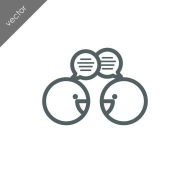 Sohbet simgesi tasarım