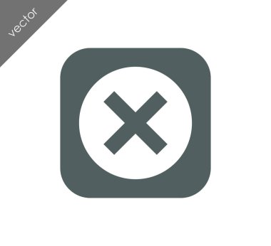 Silme işareti simgesi