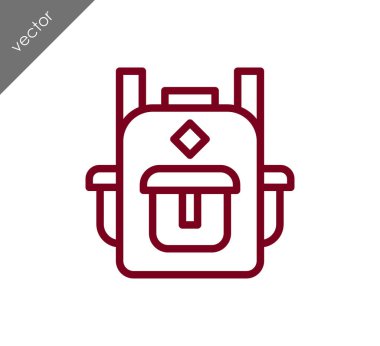 Sırt çantası simgesini