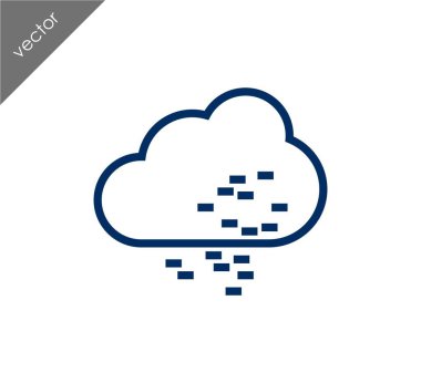 Fırtına bulutu simgesi