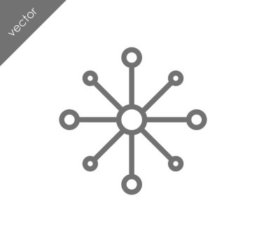 Basit ağ simgesini.