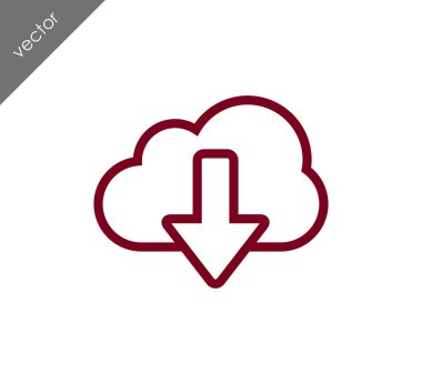 bulut simgesinden indir