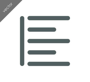 Yazı tipi simgesi Hizala