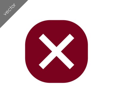 Silme işareti simgesi