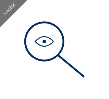 Büyütme cam simgesi