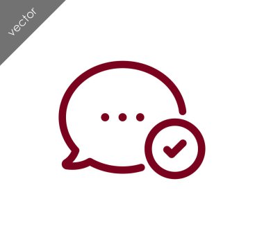 Teyit edilen sohbet simgesi