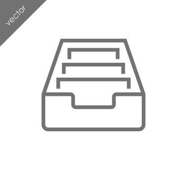 Arşiv kutusu simgesi