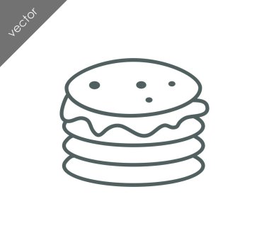 Duble burger simgesi