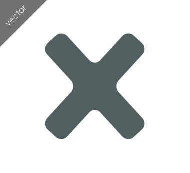 Silme işareti simgesi