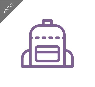 Sırt çantası simgesini